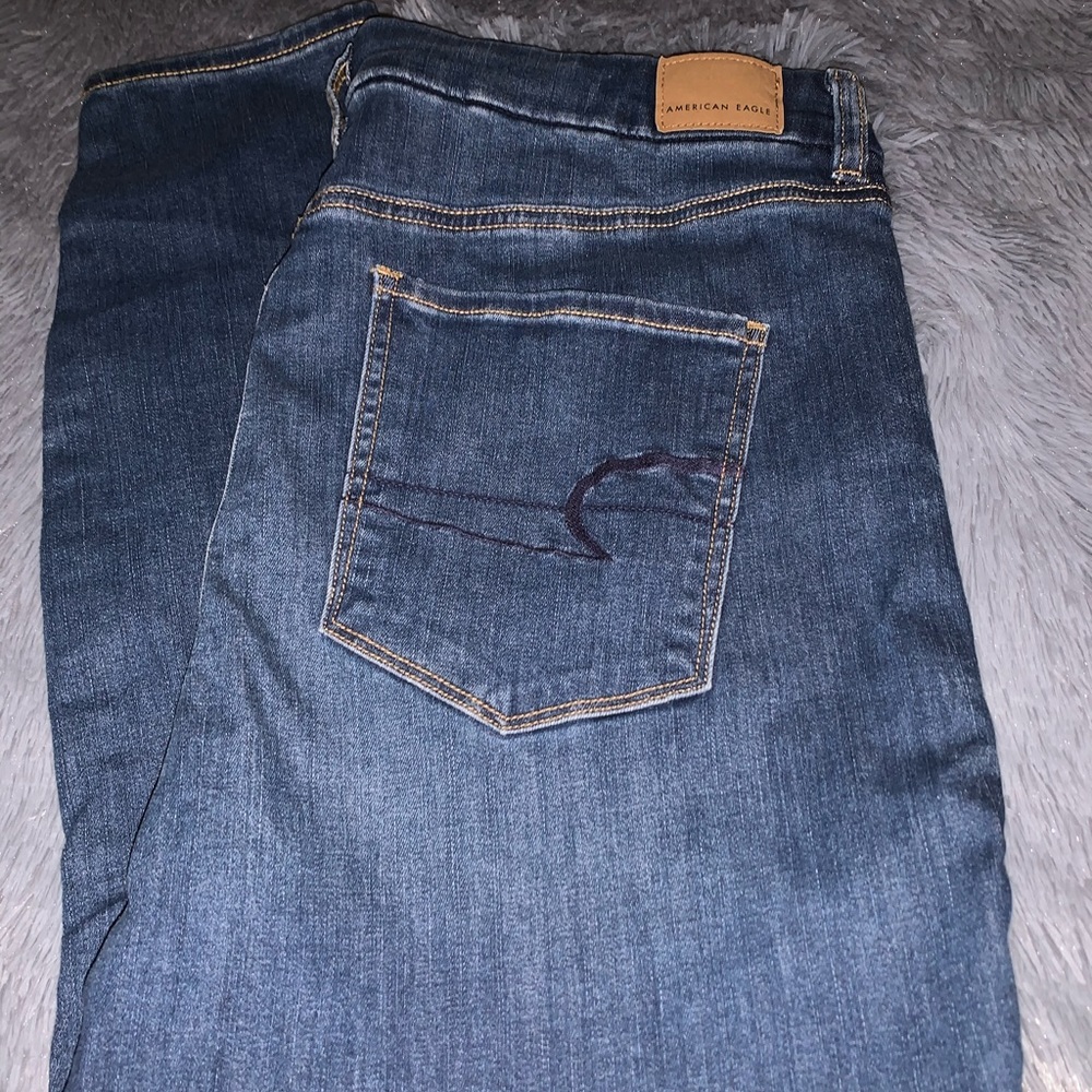 A new pair of american eagle jeans